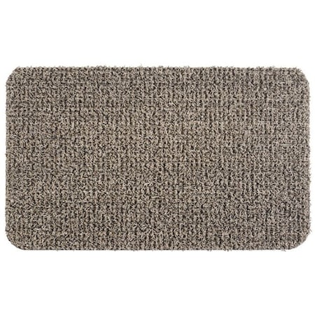Grassworx GrassWorx Clean Machine 24 in. W X 36 in. L Taupe Flair Astroturf Door Mat 10372034